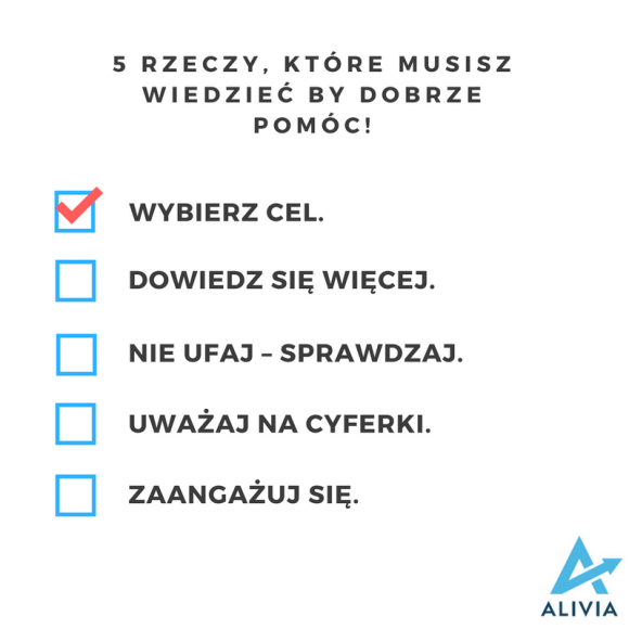 1% - pięć rzeczy, które musisz wiedzieć by dobrze pomóc Zdrowie, LIFESTYLE - Pięć rzeczy, które musisz wiedzieć by dobrze pomagać!