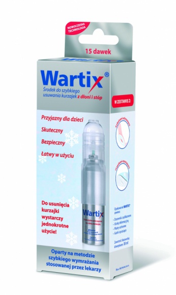Wartix® – szybko usuwa kurzajki Zdrowie, LIFESTYLE - Kurzajki to grudkowate, nieestetyczne narośla o szorstkiej powierzchni, które przypominają swoją strukturą kalafior. Wywoływane są przez jedną z odmian wirusa HPV, którym około 50% ludzi było zarażone przynajmniej raz w życiu1.