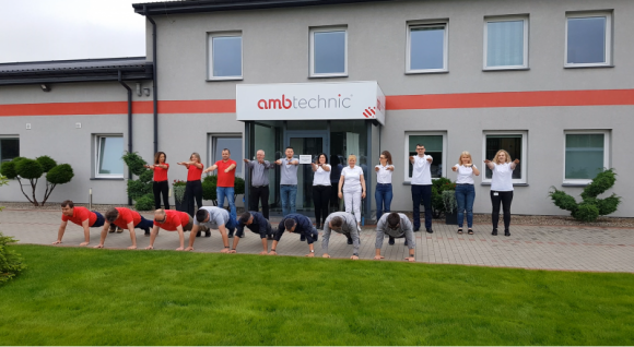 AMB Technic dołącza do #GaszynChallenge Zdrowie, LIFESTYLE - Ogólnopolska akcja wspierająca dzieci chore na SMA dotarła do Koła za sprawą pracowników AMB Technic wykonujących #GaszynChallenge. Kolejne firmy mają okazję dołączyć do akcji dzięki nominacji kolskiego przedsiębiorcy.